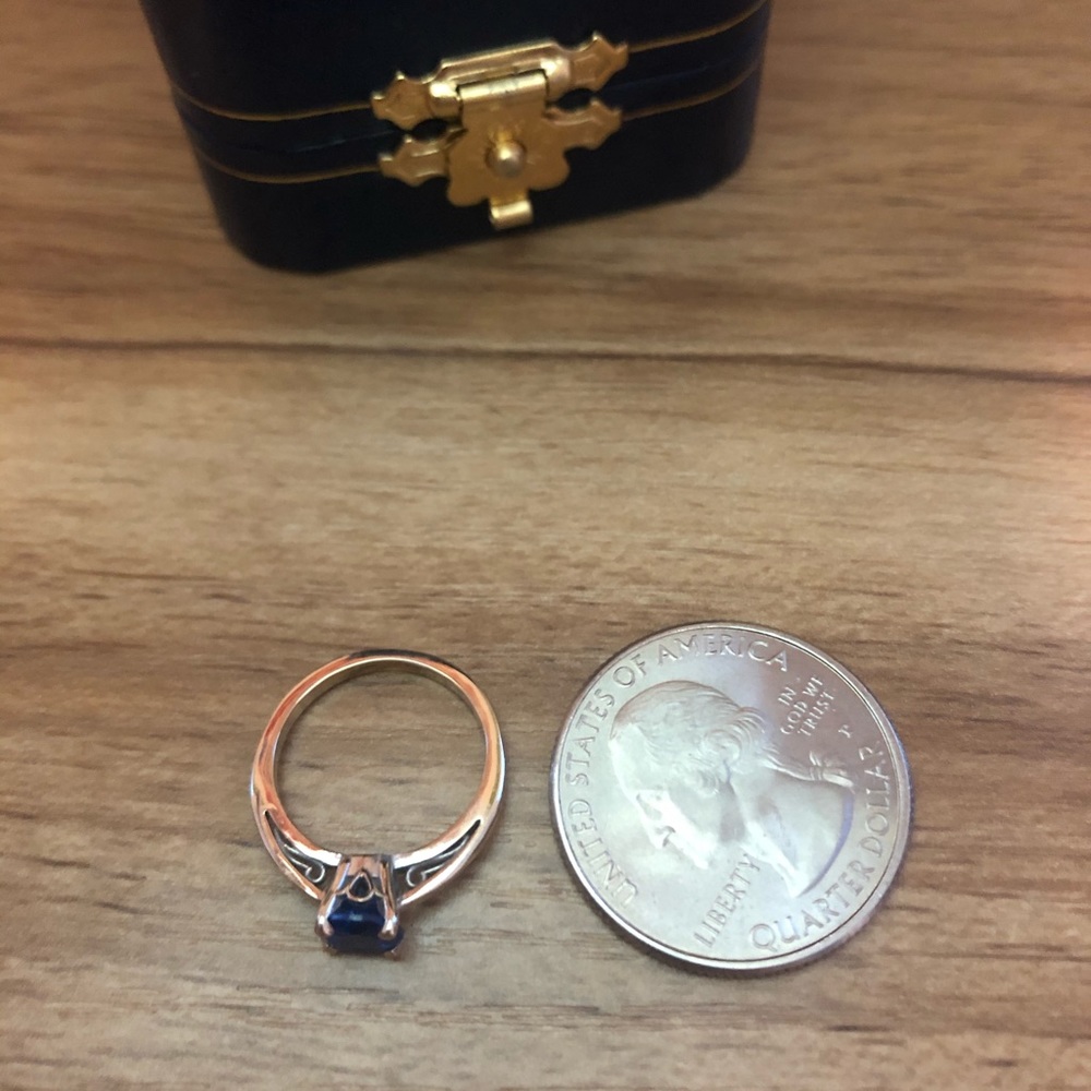 Sapphire ring - Picture 7 of 7